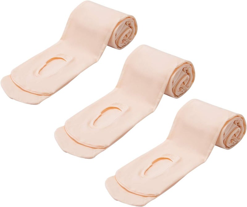 MANZI Womens Girls Solid Color Comfortable Convertible Ballet Tights 1-3 Pairs Pack - Image 1